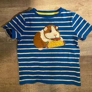 Mini Boden Guinea Pig Appliqué Tshirt